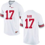 NCAA Ohio State Buckeyes Men's #17 Kamryn Babb White Nike Football College Jersey LPY4845LI